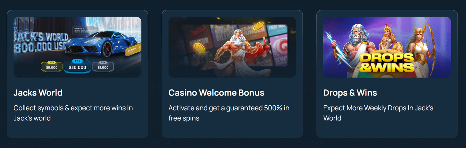 FortuneJack Casino velkomsttilbud i Norge 