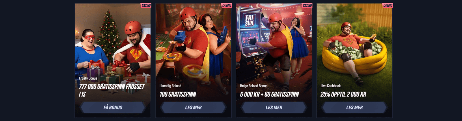 VegasHero Casino Velkomsttilbud