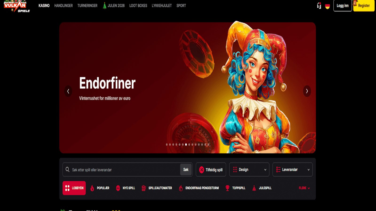 VulkanSpiele Homepage