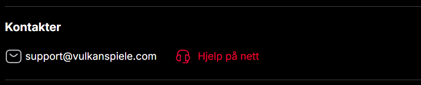 VulkanSpiele Support