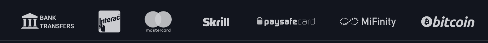 WinShark Payment Methods 