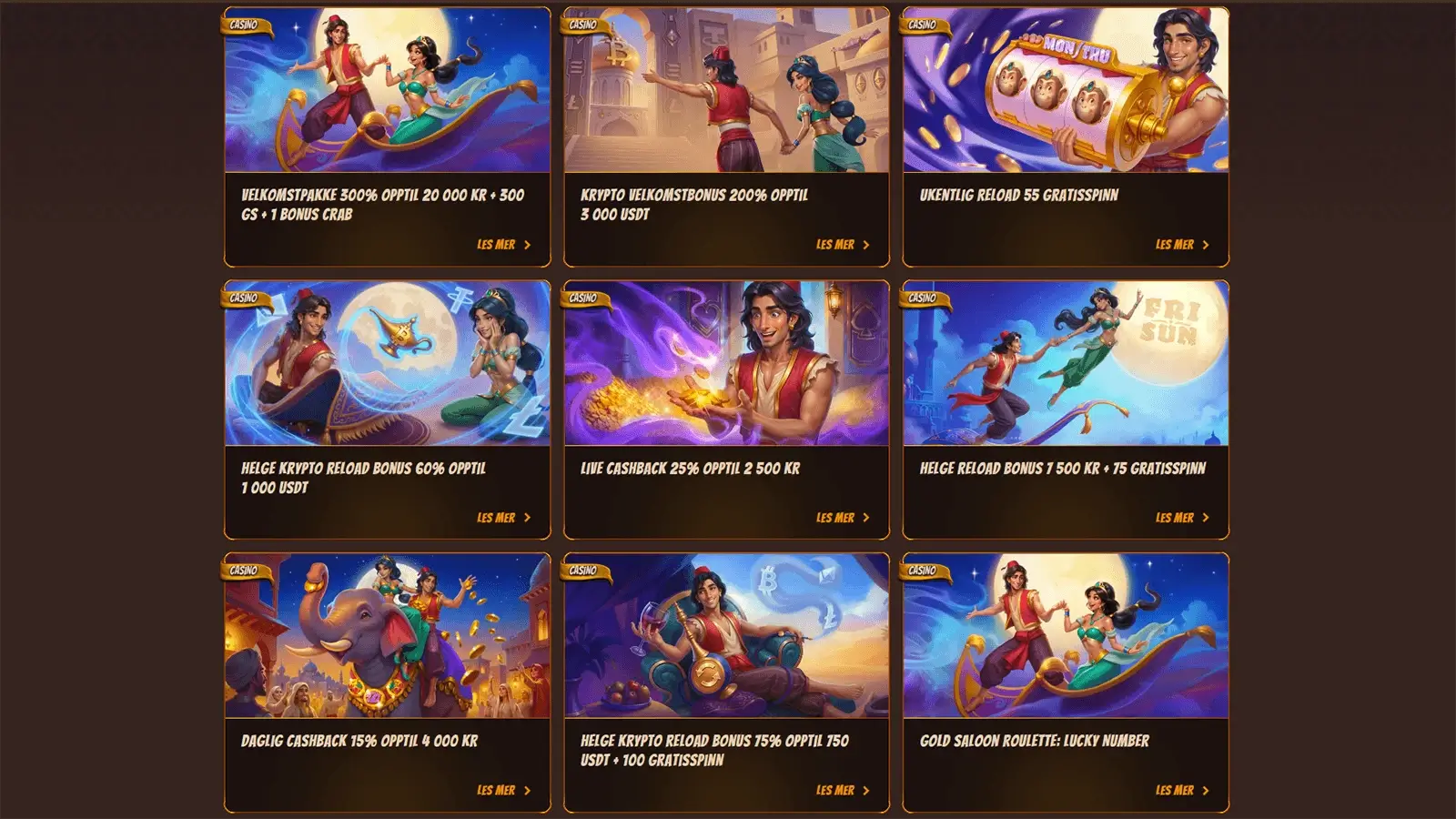 AlaWin Casino Bonuser i Norge 