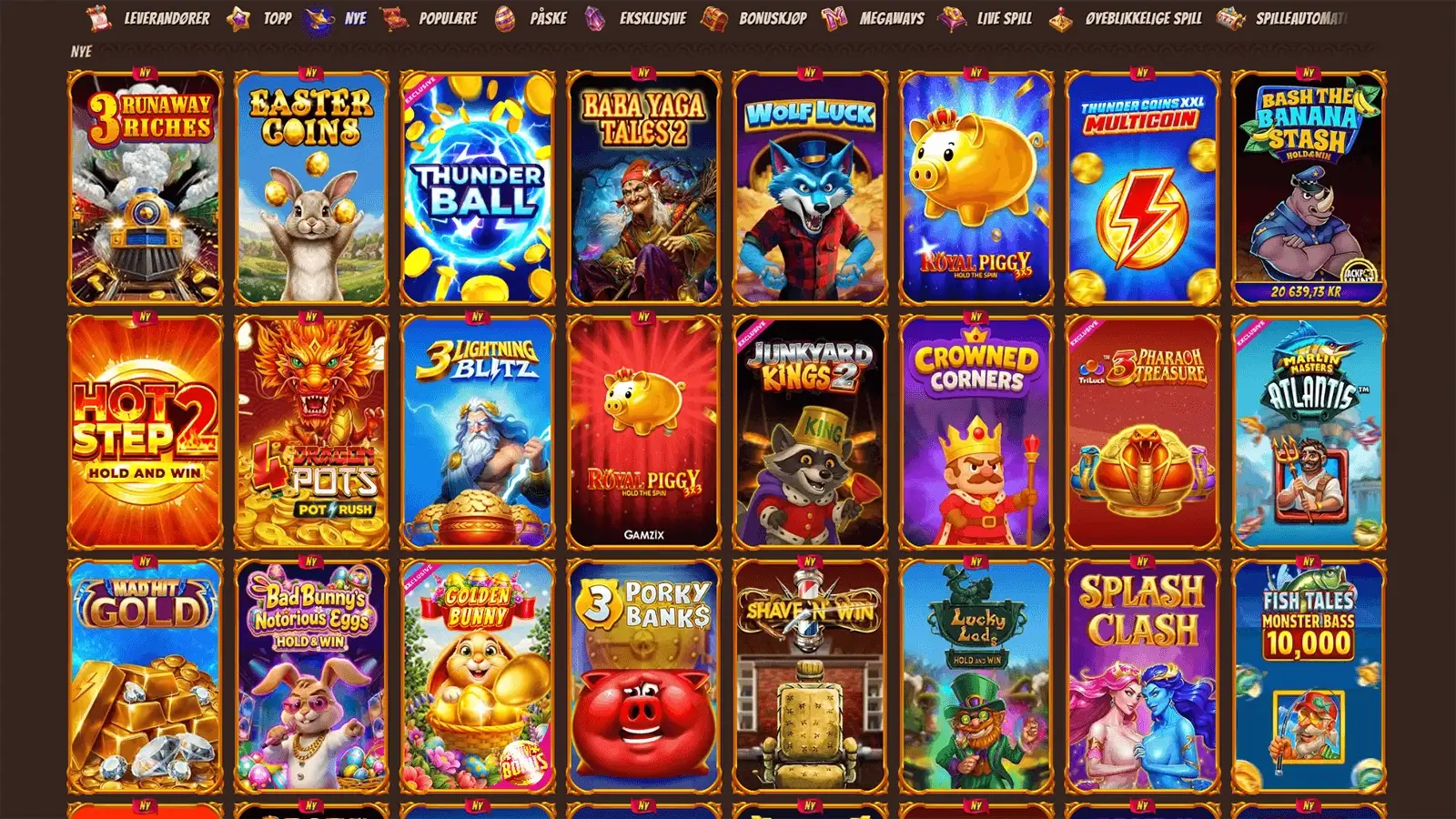 AlaWin Casino Nye spill i Norge 