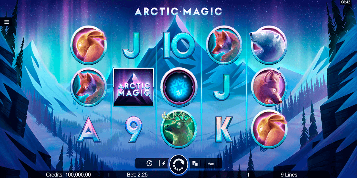 arctic magic microgaming slot