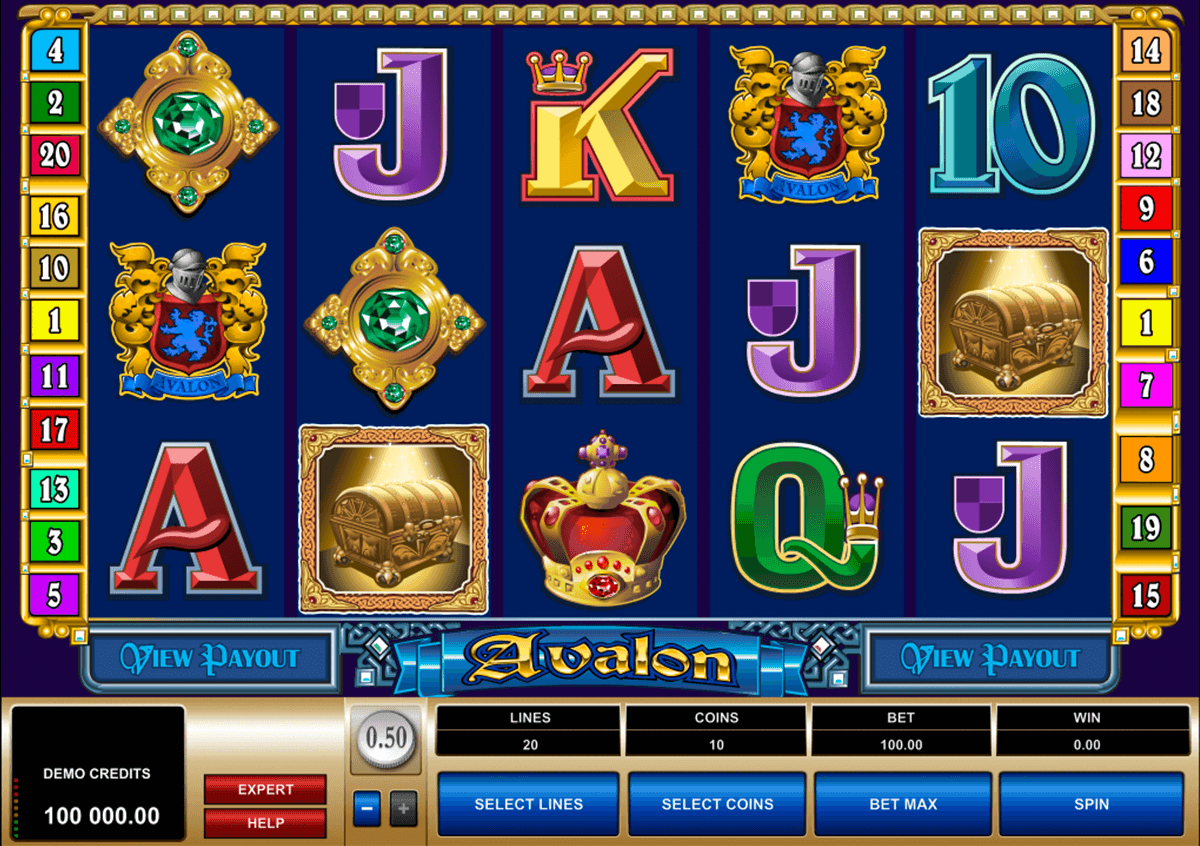 avalon microgaming slot 