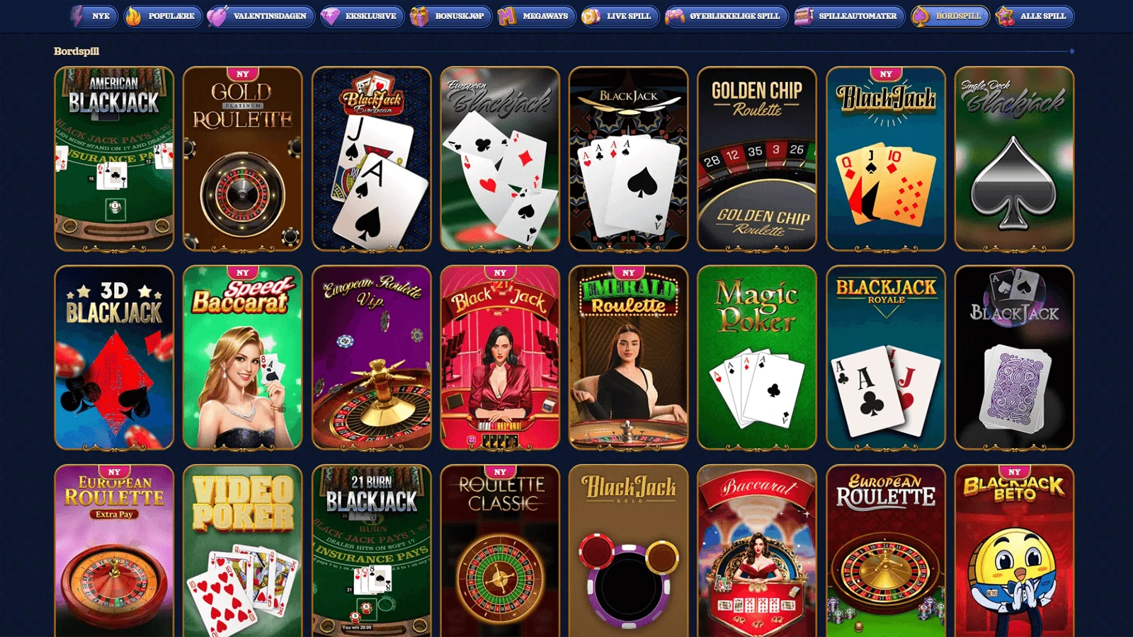 Casombie Casino Bordspill i Norge 