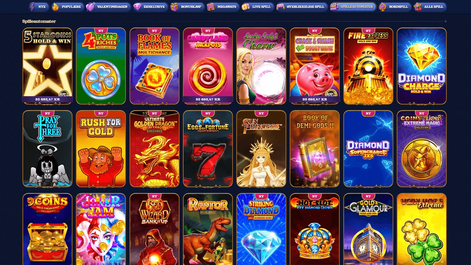 Casombie Casino Spilleautomater i Norge 