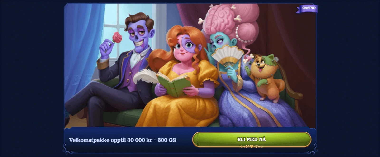 Casombie Casino Velkomstbonus i Norge 