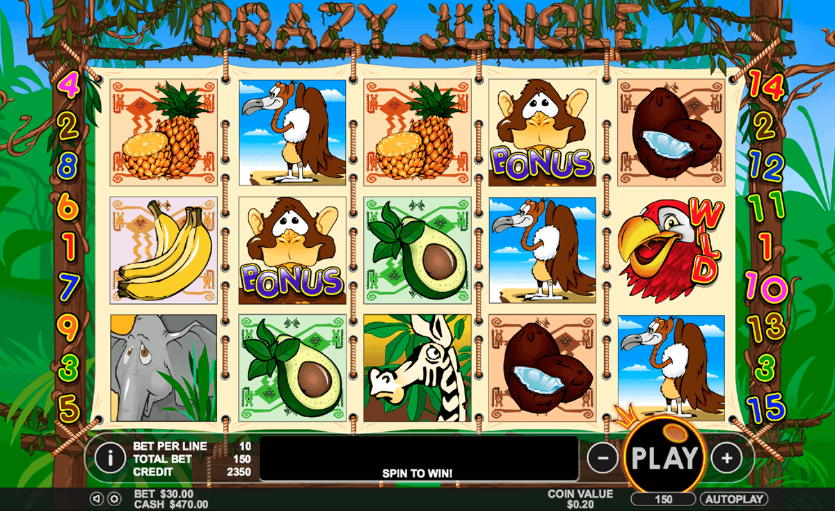 crazy jungle pragmatic slot
