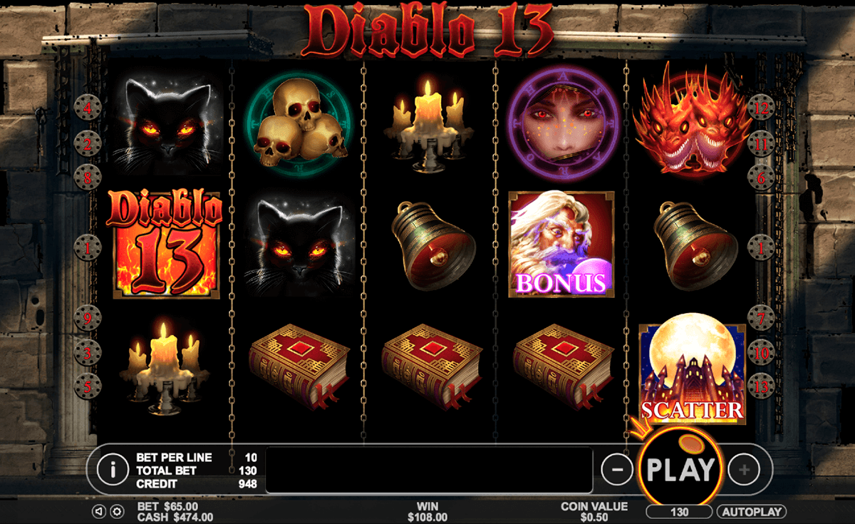 diablo 13 pragmatic slot