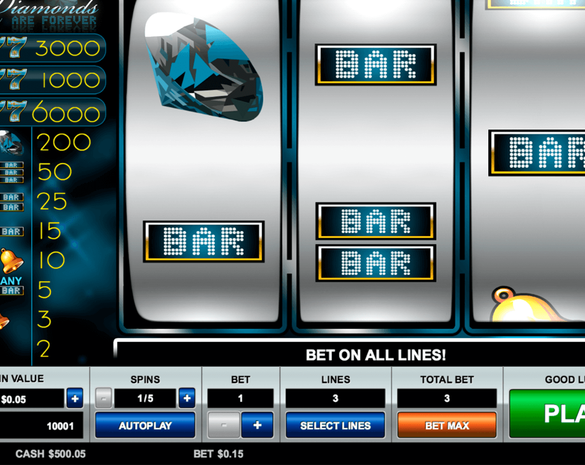 diamonds are forever pragmatic slot