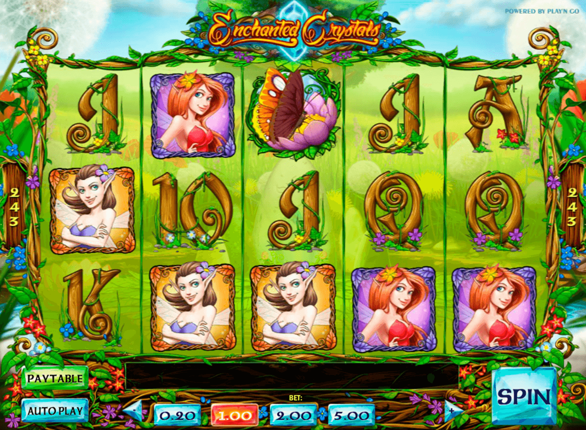 enchanted crystals playn go slot