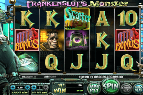 frankenslots monster betsoft slot