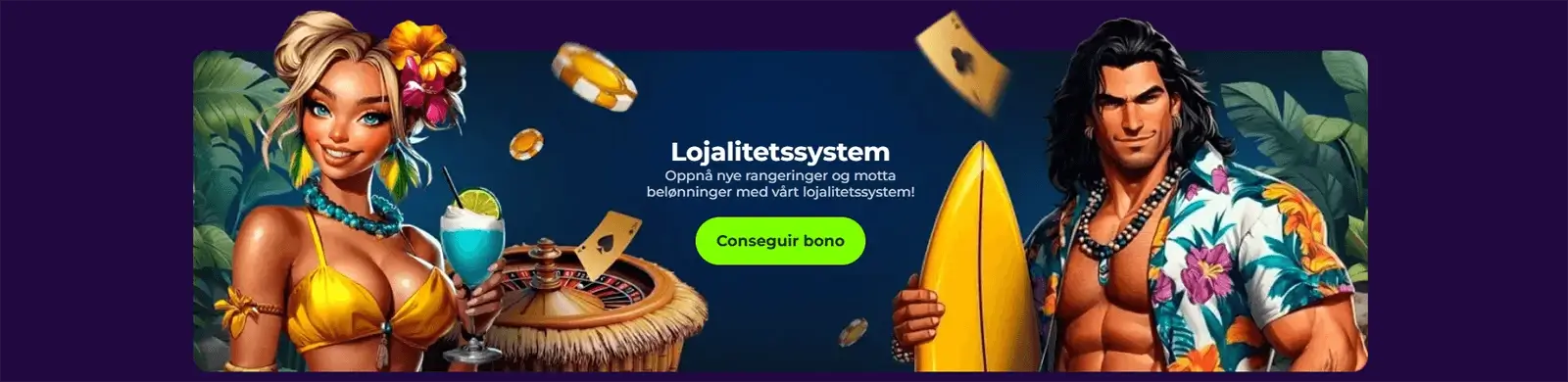 Gambloria Casino lojalitetssystem i Norge