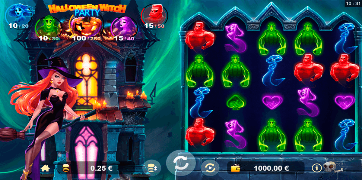 halloween witch party agames slot 