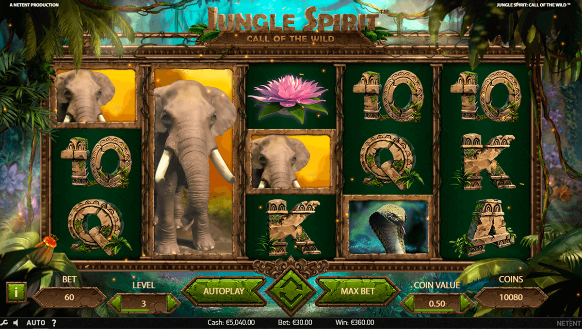 jungle spirit call of the wild netent slot