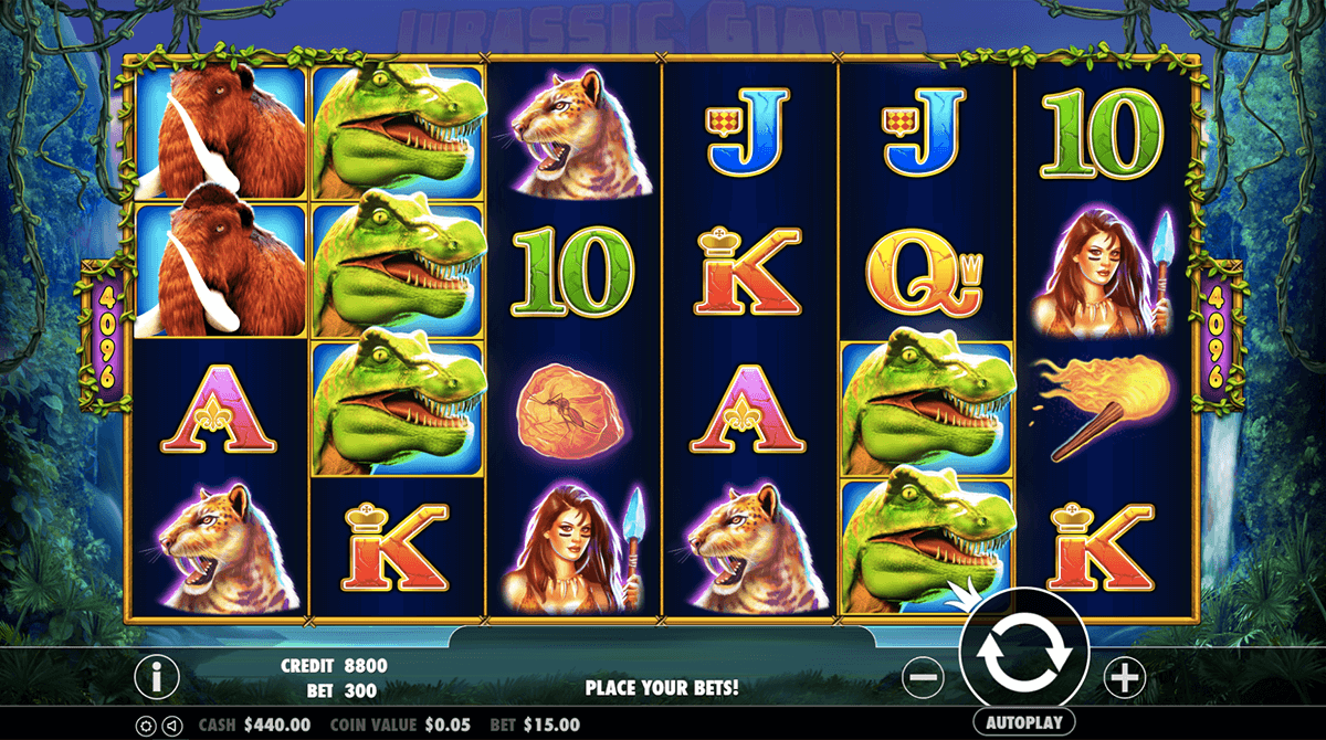 jurassic giants pragmatic slot