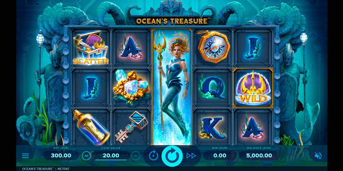 oceans treasure netent slot