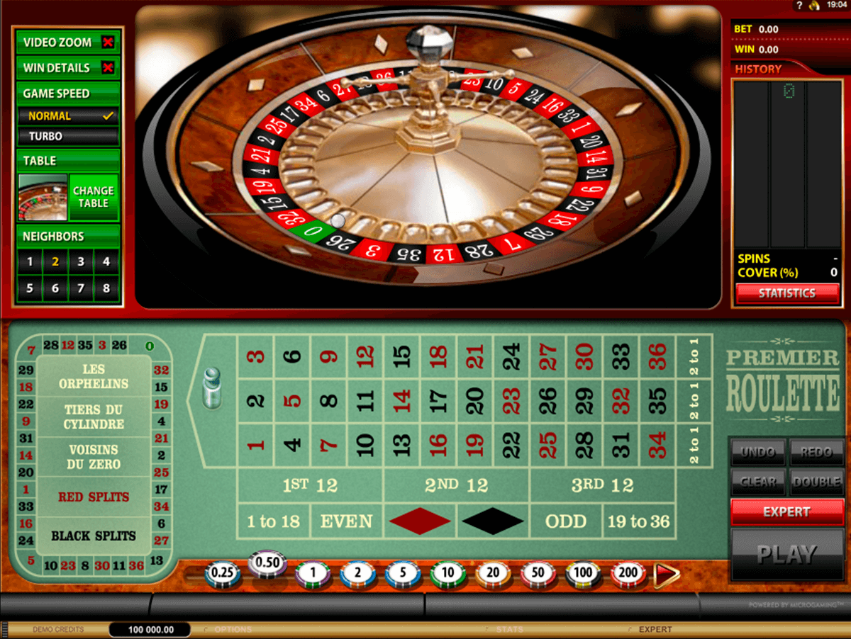 premier roulette microgaming 