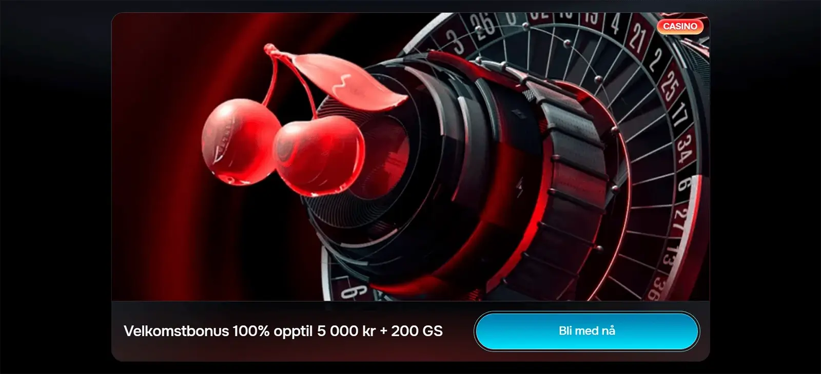 Revolution Casino velkomsttilbud i Norge