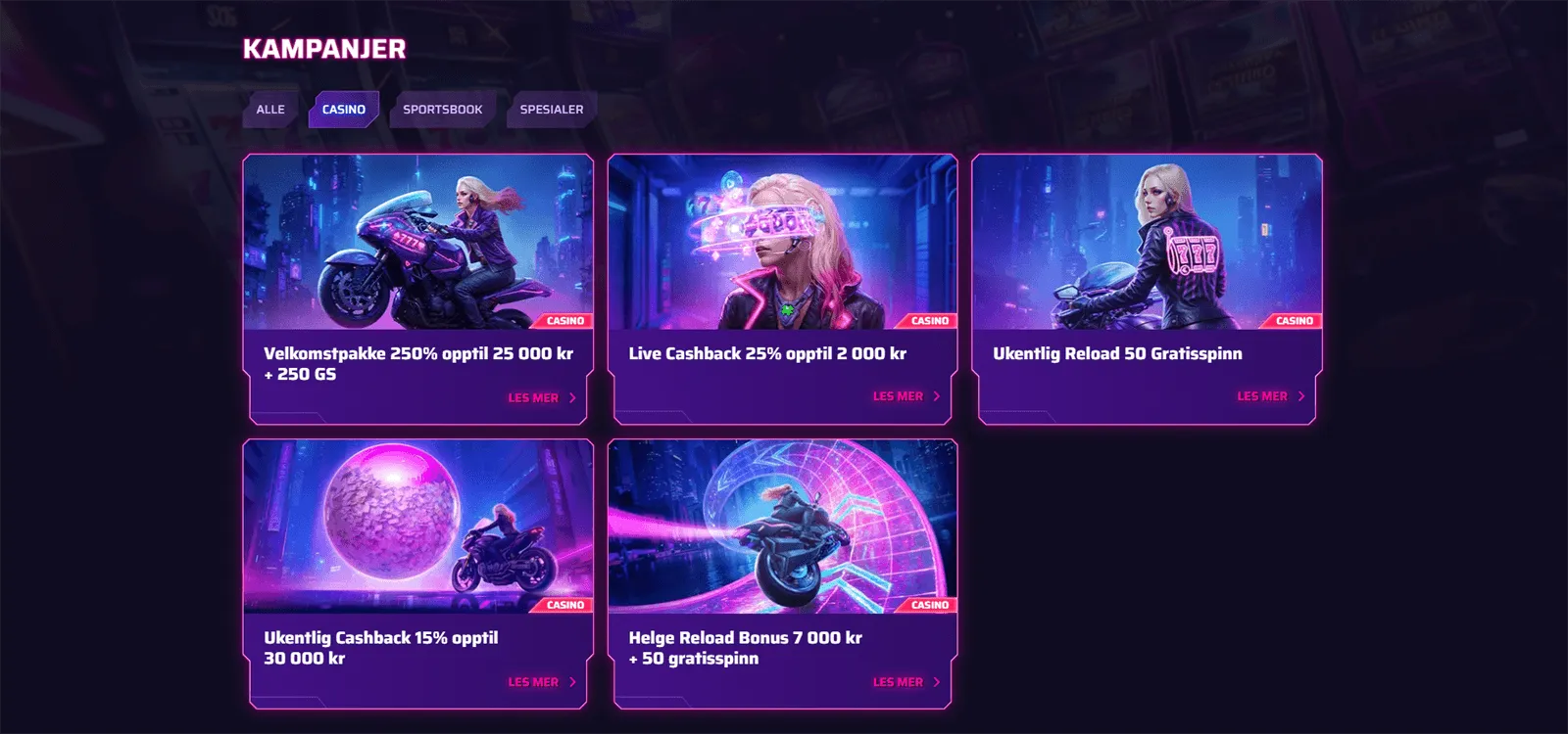 Roby Casino Bonuser i Norge