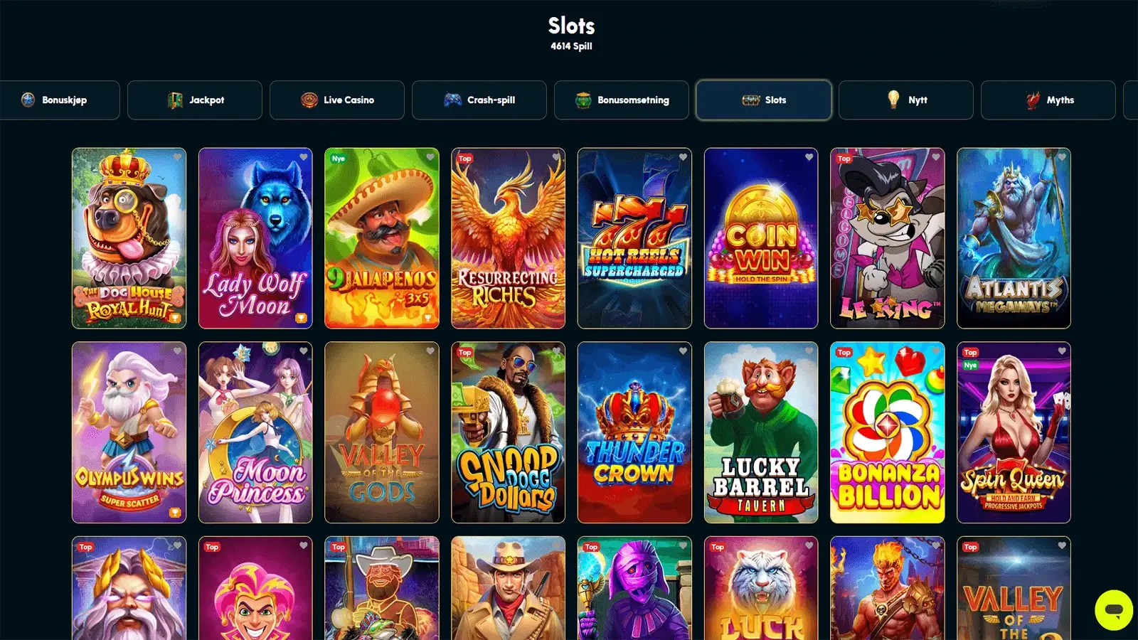 SpellWin Casino Spilleautomater i Norge 