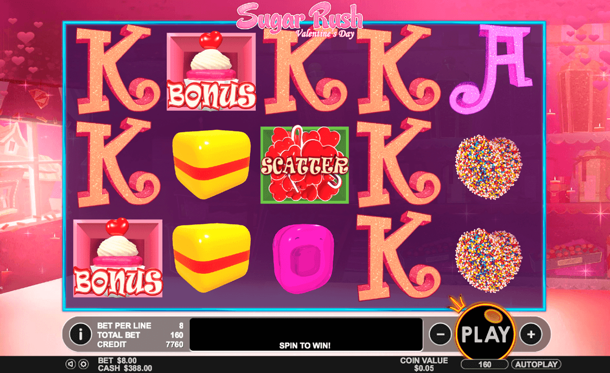 sugar rush valentine s day pragmatic slot