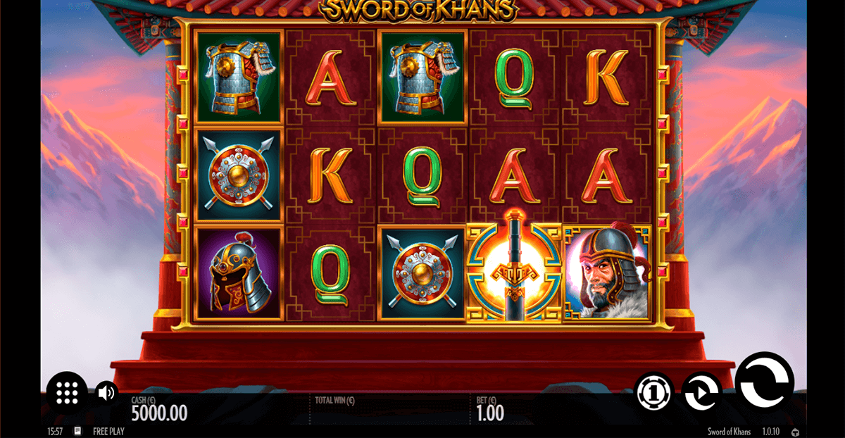 sword of khans thunderkick slot