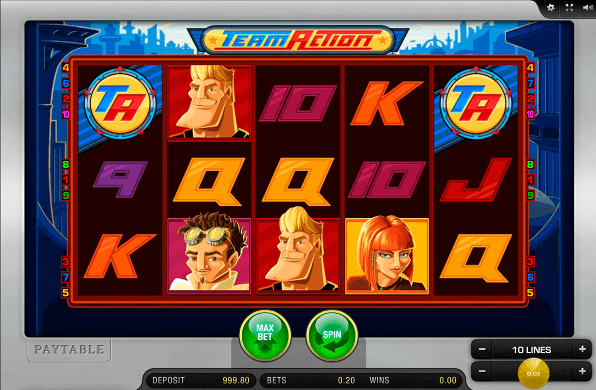 team action merkur slot