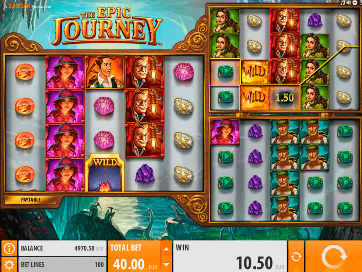 the epic journey quickspin slot 