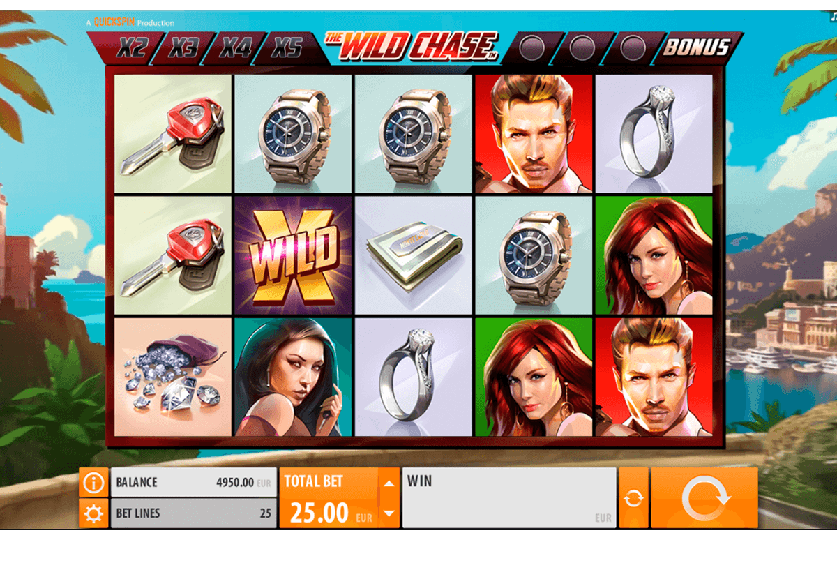 the wild chase quickspin slot 