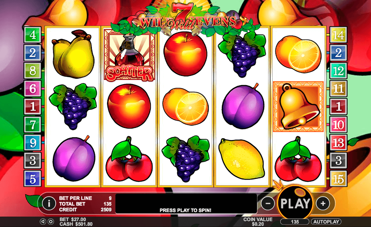 wild sevens pragmatic slot