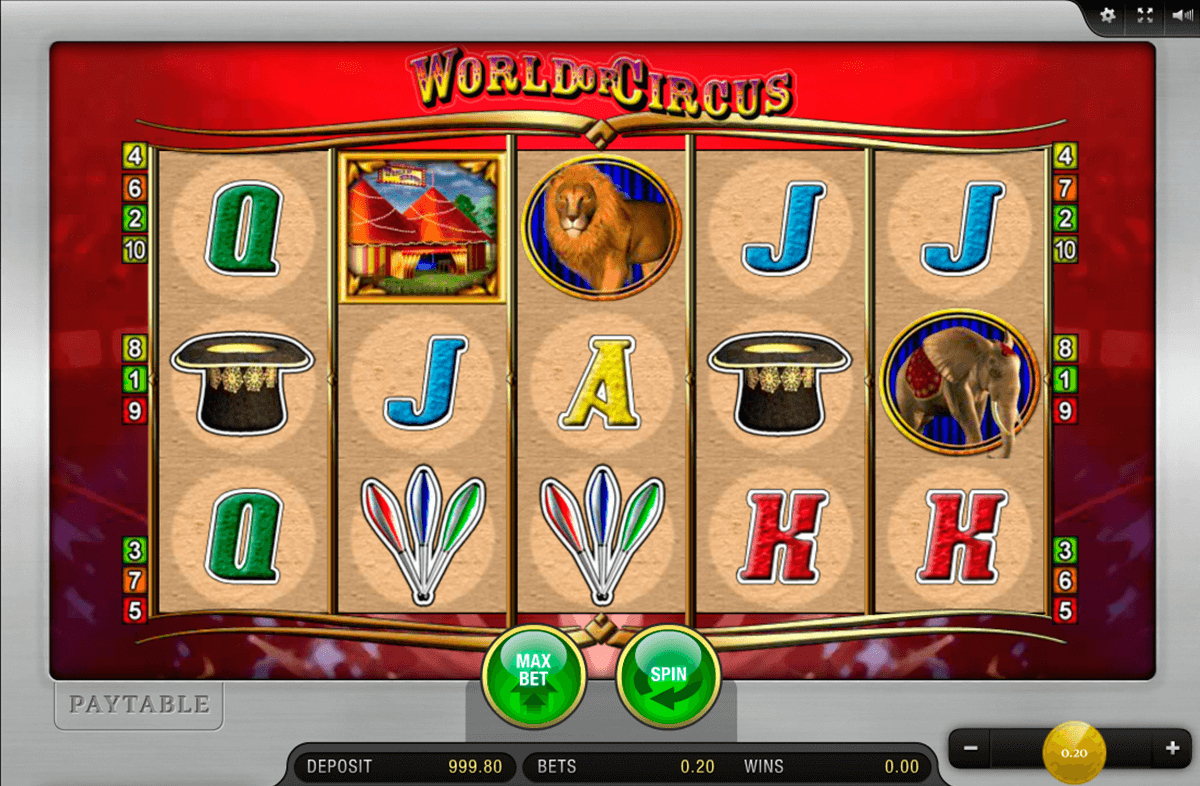 world of circus merkur slot
