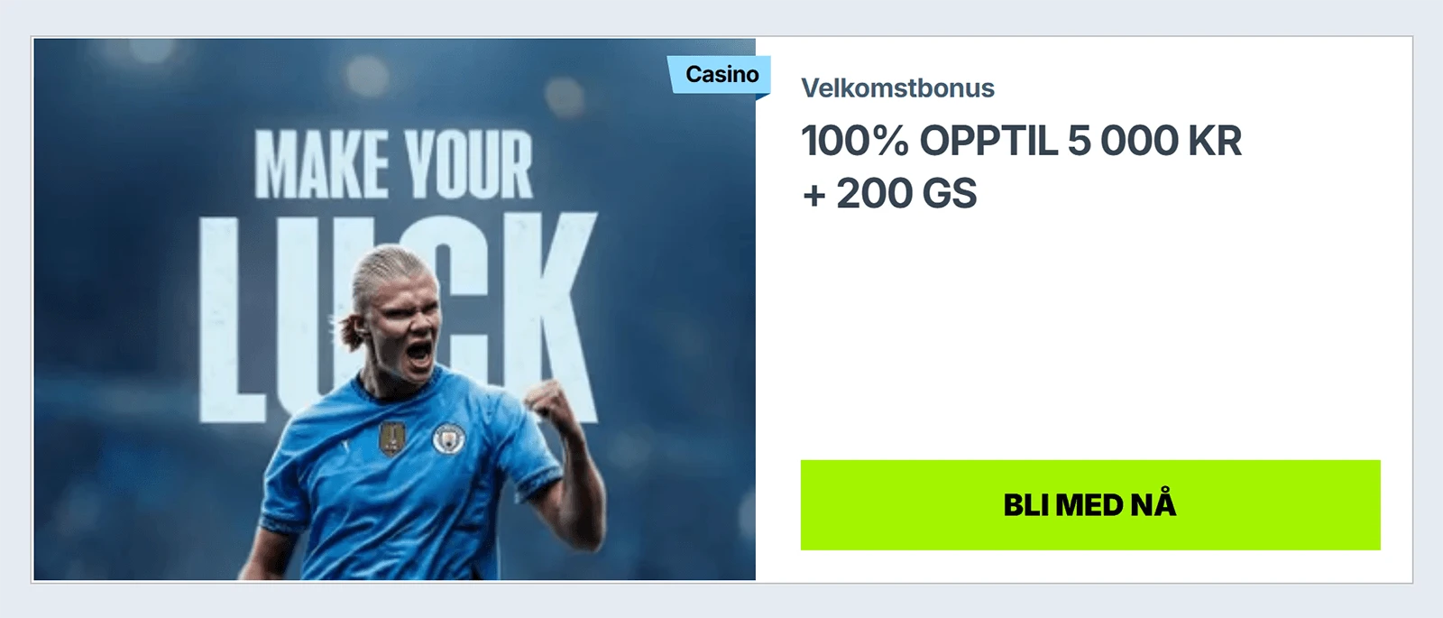 Zoccer Casino velkomstbonus i Norge